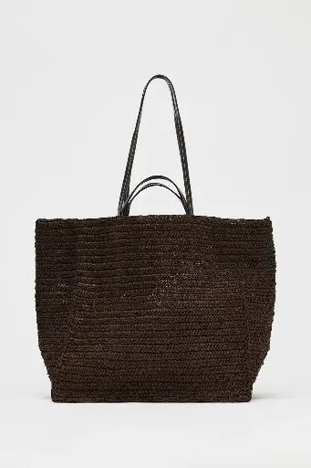 MAXI BOLSA SHOPPER TRENZADA 